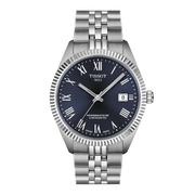 Tissot Ballade 39mm T156.408.11.043.00 - bracciale e cassa acciaio - quadrante raggi di sole blu con datario